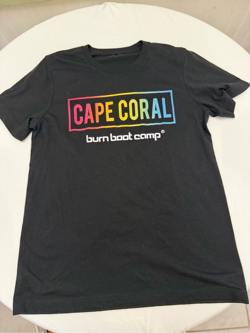 'Cape Coral' Black Graphic Tee